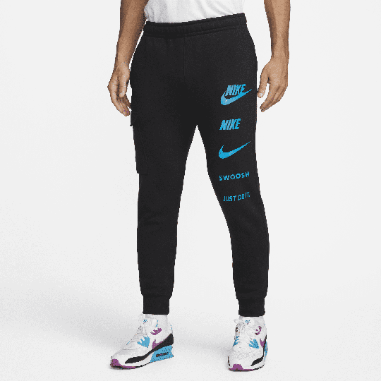 Nike Sportswear Standard Issue Men's Cargo Trousers - 1 - Black