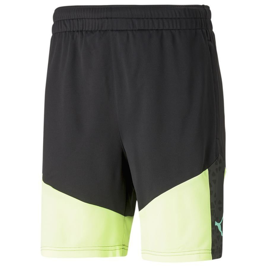 PUMA Treenishortsit IndividualCUP - Musta/Vihreä, koko Large