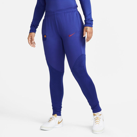 Barcelona Treenihousut Dri-fit Strike Senyera - Navy/viininpunainen Nainen - Nike, koko Large