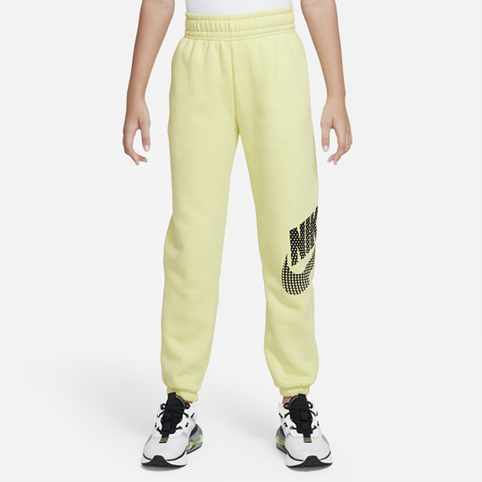 Nike Sportswear Older Kids' (Girls') Oversized Fleece Dance Trousers - Green
