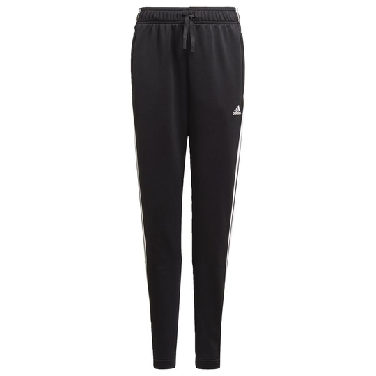 adidas Treenihousut 3-stripes - Musta/valkoinen Lapset, koko 176 cm