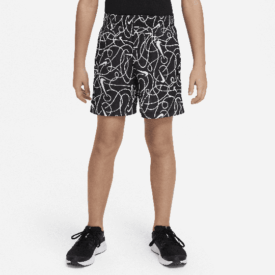 Nike Dri-FIT Multi+ Older Kids' (Boys') Training Shorts - 50% Recycled Polyester - Black