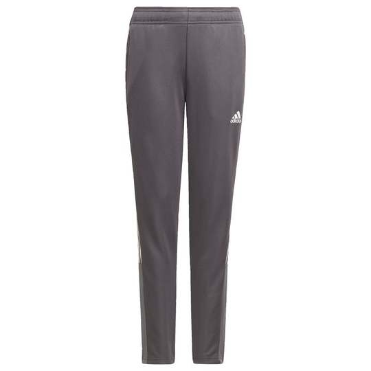 adidas Tiro Treenihousut - Harmaa/valkoinen Lapset, koko 116 cm