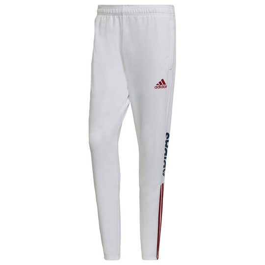 adidas Treenihousut Tiro Wording - Valkoinen, koko X-Large