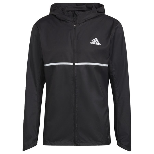 adidas Juoksutakki Own The Run - Musta/valkoinen, koko X-Large