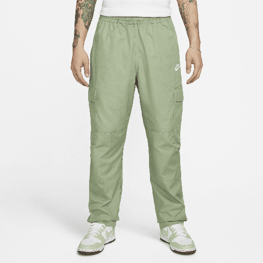 Nike Club Men's Woven Cargo Trousers - Green