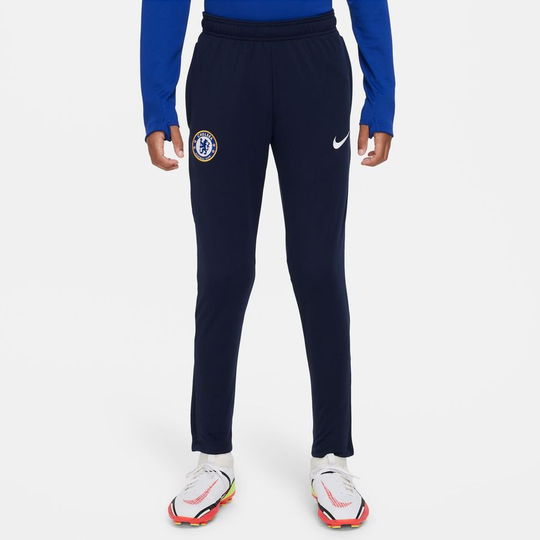 Chelsea Treenihousut Dri-fit Strike - Navy/valkoinen Lapset - Nike, koko L: 147-158 cm
