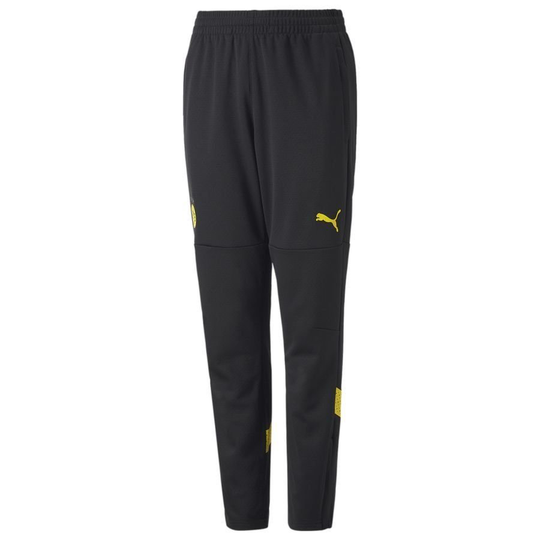 Dortmund Treenihousut - Musta/keltainen Lapset - PUMA, koko L/164 cm