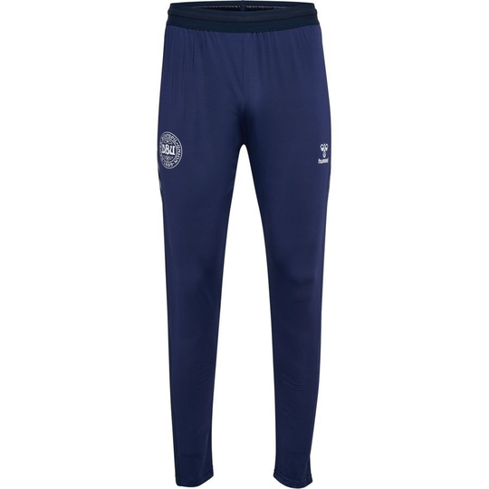 Tanska Treenihousut Pro - Navy/valkoinen - Hummel, koko XX-Large