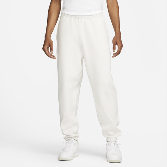 Nike Solo Swoosh Men's Fleece Trousers - Grey