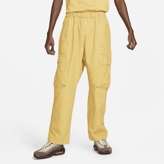Nike Sportswear Air Men's Woven Cargo Trousers - 1 - 50% Organic Cotton - Brown