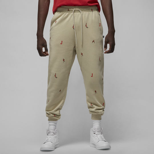 Jordan Essentials Men's Holiday French Terry Trousers - Brown