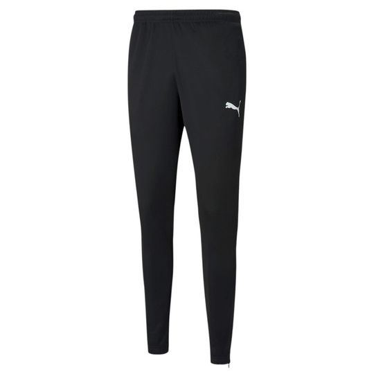 PUMA Treenihousut Teamrise Poly - Musta/valkoinen, koko X-Small
