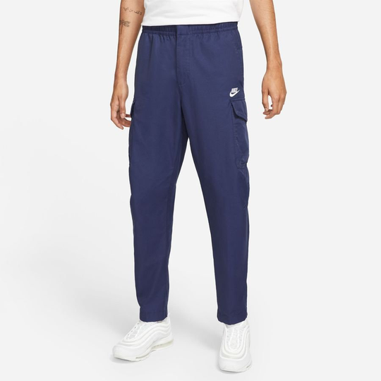Nike Cargo Housut Utility Club Woven - Navy/valkoinen, koko X-Small