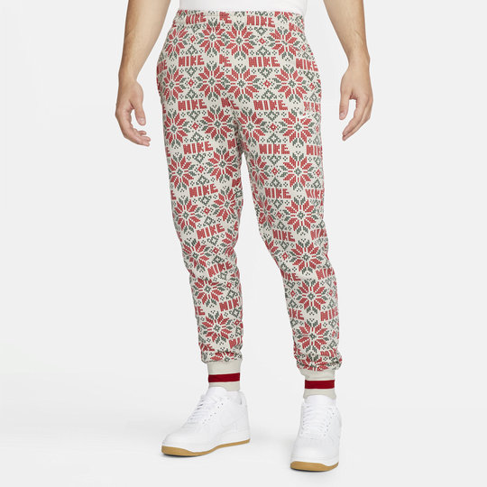 Nike Sportswear Club Fleece Men's Festive Trousers - Grey