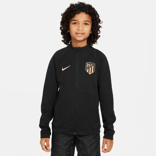 Atletico Madrid Treenitakki Academy Pro Anthem - Musta/oranssi Lapset - Nike, koko L: 147-158 cm