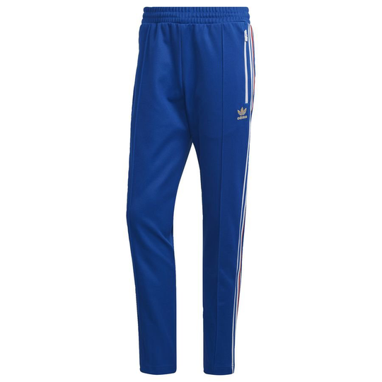adidas Originals Treenihousut Beckenbauer - Sininen/valkoinen/punainen, koko Large