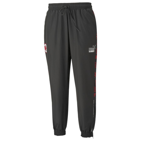 Ac Milan Track Housut Ftblheritage - Musta/tango Punainen - PUMA, koko X-Small