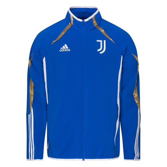 Juventus Treenitakki Woven Teamgeist - Sininen/valkoinen/kulta - adidas, koko Small