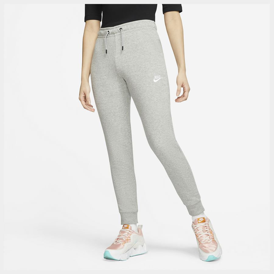 Nike Sportswear Essential Women's Mid-Rise Fleece Trousers, koko Small