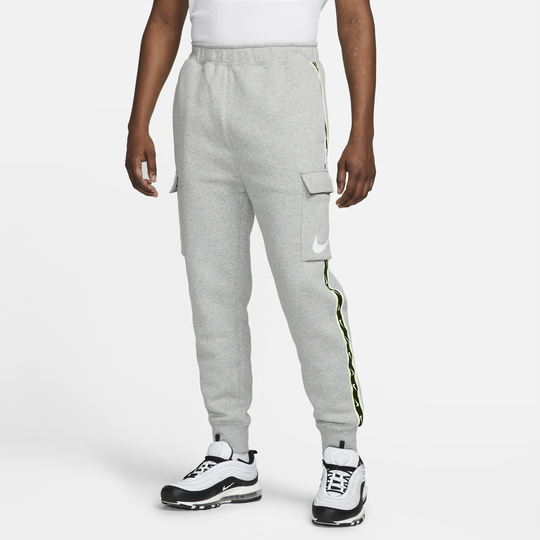 Nike Sportswear Repeat Men's Fleece Cargo Trousers - Grey