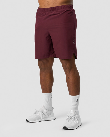 Ultimate Training Shorts Men-Burgundy-XL