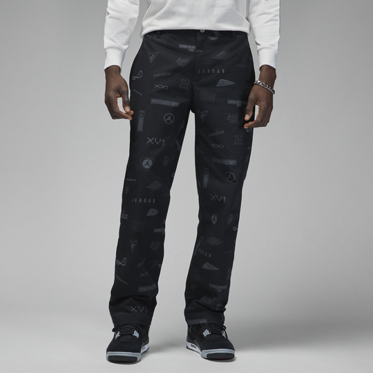Jordan Flight Heritage Men's Woven Trousers - Black