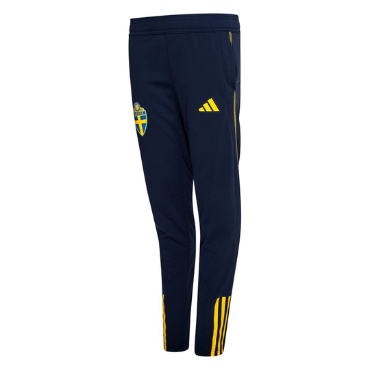 Ruotsi Treenihousut Tiro 23 - Navy/keltainen Lapset - adidas, koko 128 cm
