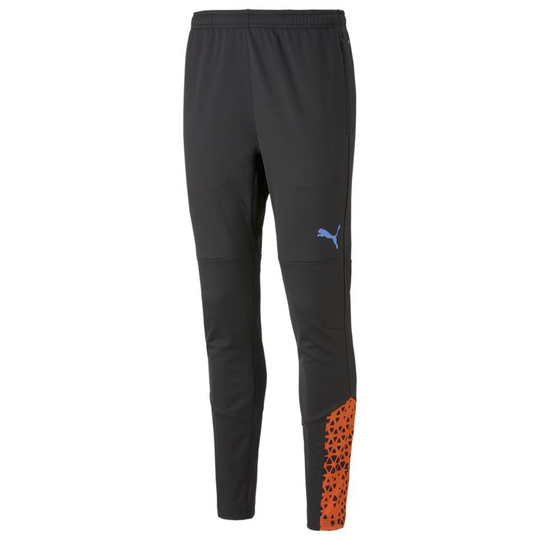PUMA Treenihousut Individualcup - Musta/oranssi, koko X-Large