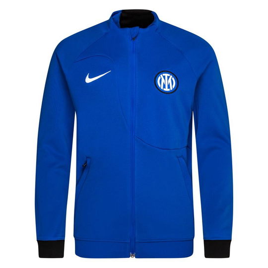Inter Treenitakki Academy Pro Anthem - Sininen/valkoinen Lapset - Nike, koko L: 147-158 cm