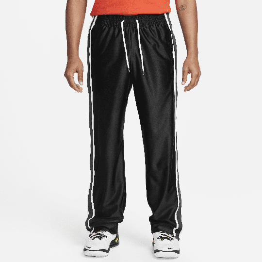 Nike Circa Men's Tearaway Basketball Trousers - Black - 50% Recycled Polyester