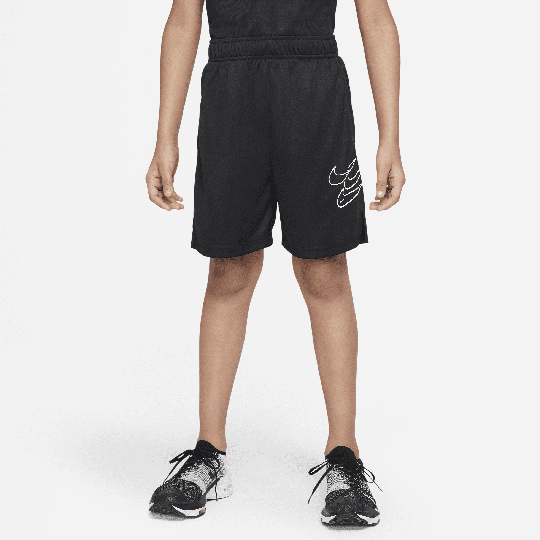 Nike Dri-FIT Older Kids' (Boys') Training Shorts - Black