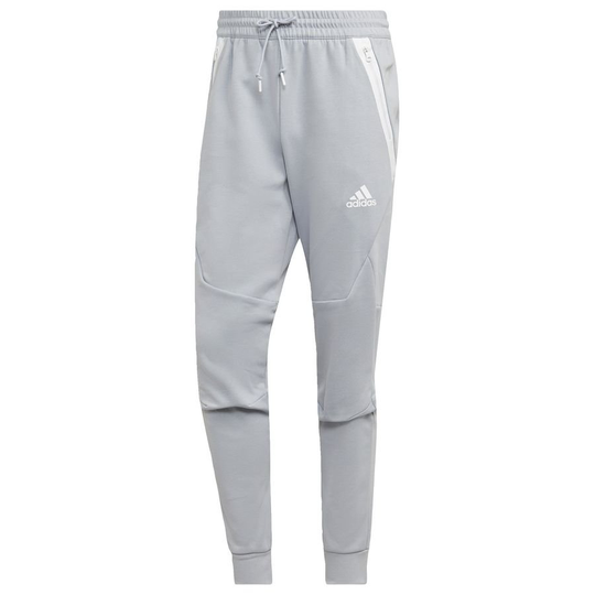 adidas Treenihousut Designed For Gameday - Harmaa/valkoinen, koko X-Large