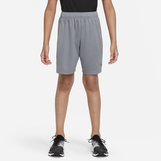 Nike Dri-FIT Older Kids' (Boys') Training Shorts - Grey