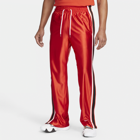 Nike Circa Men's Tearaway Basketball Trousers - Red - 50% Recycled Polyester