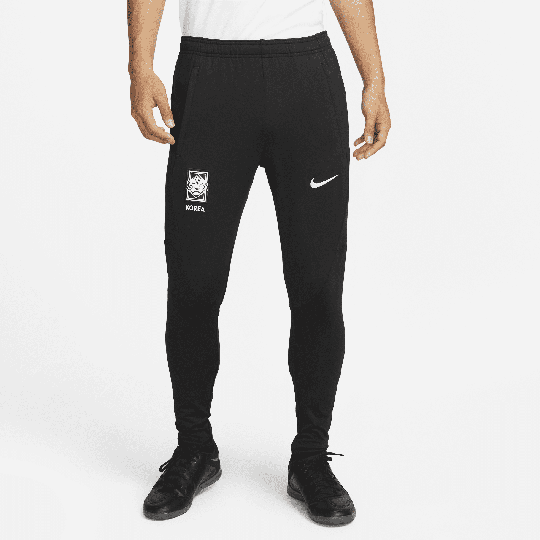 Korea Strike Men's Nike Dri-FIT Knit Football Pants - 1 - 50% Recycled Polyester - Black