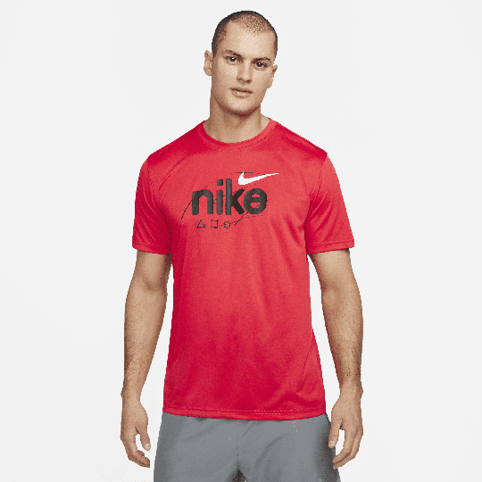 Nike Dri-FIT Wild Clash Men's Training T-Shirt - Red