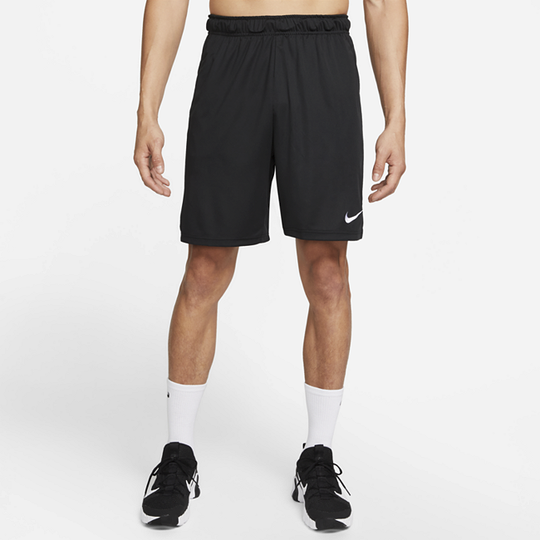 Nike Dri-FIT Men's 20cm (approx.) Knit Training Shorts - Black