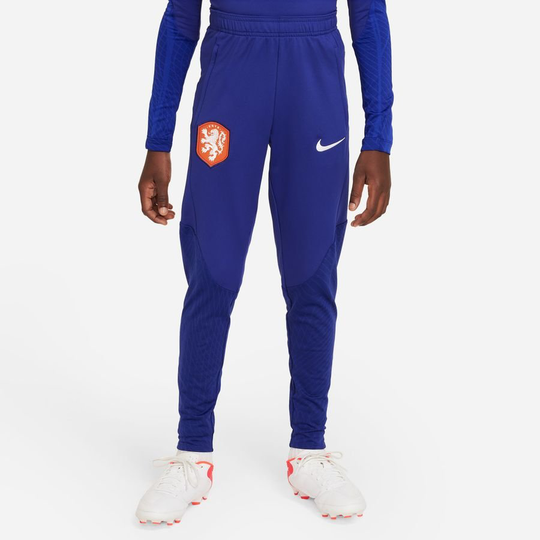 Hollanti Treenihousut Dri-fit Strike 2022/23 - Navy/valkoinen Lapset - Nike, koko S: 128-137 cm