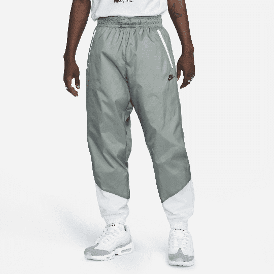 Nike Windrunner Men's Woven Lined Trousers - Grey - 50% Recycled Polyester
