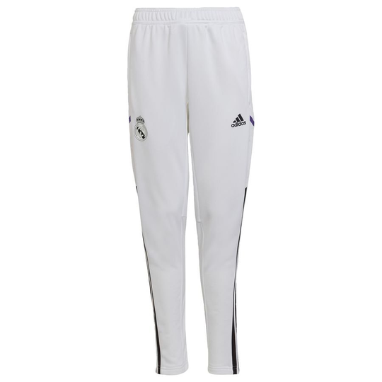 Real Madrid Treenihousut Condivo 22 - Valkoinen/musta Lapset - adidas, koko 152 cm