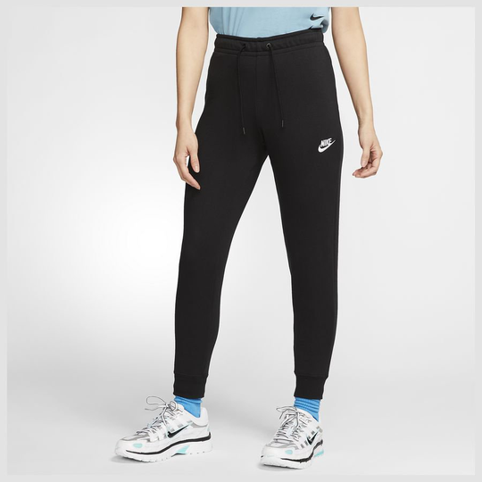 Nike Sportswear Essential Women's Mid-Rise Fleece Trousers, koko X-Small