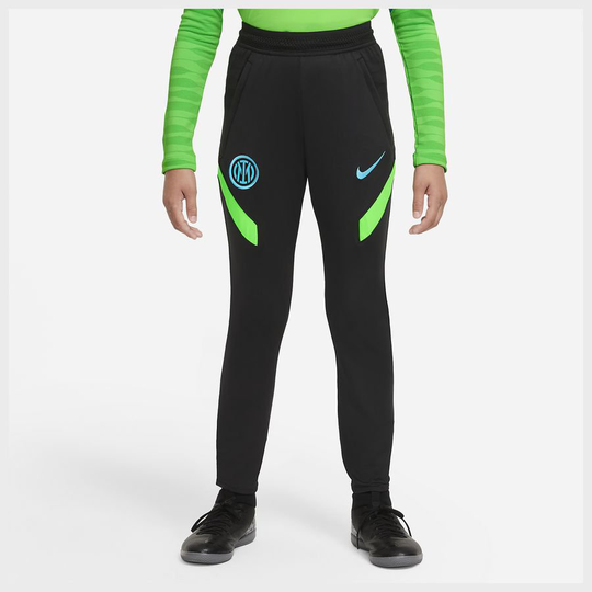 Inter Treenihousut Dri-FIT Strike - Musta/Vihreä/Sininen Lapset - Nike, koko XS: 122-128 cm