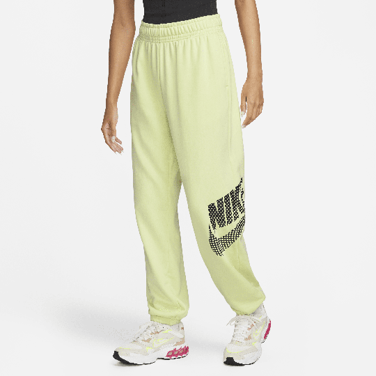 Nike Sportswear Women's Oversized Fleece Dance Trousers - 1 - Green