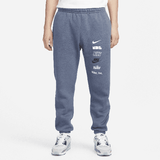 Nike Club Fleece Men's Trousers - Blue