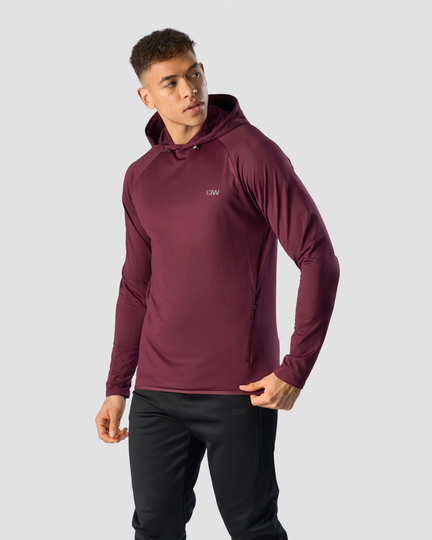 Ultimate Training Hoodie-Burgundy-S