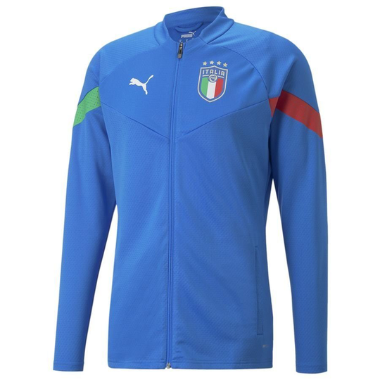 Italia Harjoituspaita - Sininen/valkoinen - PUMA, koko Small