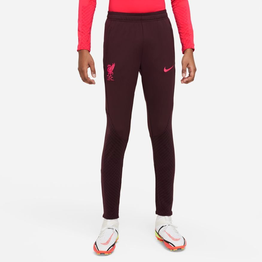 Liverpool Treenihousut Dri-fit Strike - Viininpunainen/punainen Lapset - Nike, koko S: 128-137 cm