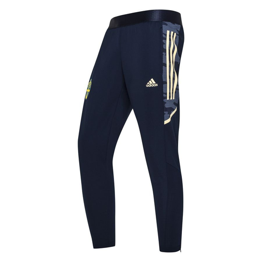 Ruotsi Treenihousut Condivo 21 - Navy/keltainen Nainen - adidas, koko XX-Small