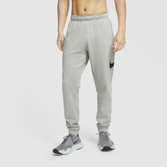 Nike Dri-FIT Men's Tapered Training Trousers - Grey